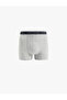Printed Elastic Basic Cotton 3-Piece Boxer Set - 5