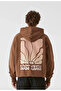 Oversize Printed Hoodie
