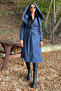 Women's Self-Buttoned Unlined Cashmere Coat - 4