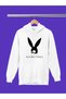 Ariana Grande Printed Cotton Long Sleeve Ribbed 3-Ply Hooded Sweatshirt - 2