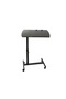 Laptop/tablet table with wheels, height adjustable, Black - 3