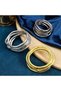 Stylish Retro Gold-Tone Stainless Steel Stylish Long Necklace or Bracelet for Women - 2