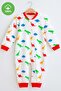 Girls Boys Thick Fiber Filled 1.5 Tog Cotton Patterned Sleeping Bag - 3