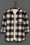 Large Size Oversized Plaid Lumberjack Shirt with Pockets