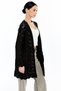 Women's Black Openwork Seasonal Knitwear Cardigan Ma903 - 5