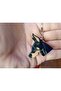 Doberman Head Keychain - 2