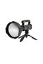 LED flashlight, multifunctional spotlight, P50 LED 10W, USB rechargeable, with handle, - 2