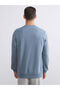 Crew neck printed men's sweatshirt - 4