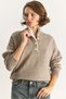 Women's Mink White 2-Piece Button Detailed Knitwear Sweater Tk251023 60284092 - 4