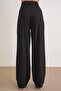 4747 Women's Wide Leg Flowy Palazzo Pants with Pockets Black - 7