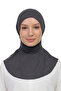 Practical Neck Collar Snap-On Bonnet – Sports Bonnet – Non-Slip, Anti-Sweat – Smoked