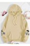 Women's Cherry Printed Hoodie - 2