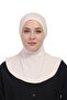 Practical Neck Collar Snap-On Bonnet – Sports Bonnet – Non-Slip, Anti-Sweat – Powder