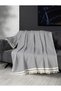 Alinda Cotton Maxi Size Arm Covering Non-Slip Anti-Sweat Sofa Cover (170X300) - Gray