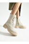 Noxa Cream Lace-Up Women's Boots - 4
