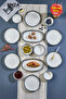 Defne Porcelain Breakfast Set 14 Pieces
