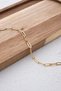 Steel Paperclip Men's Chain Bracelet 4mm Non-Tarnish 20cm - 3