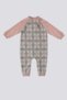 U.S. Polo Assn Baby Girl Gray Jumpsuit