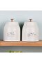 Adrian 2-Piece Metal Storage Box Beige – Stackable & Stylish Kitchen Containers, 1500ml