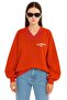 California Printed Unisex V-Neck Sweatshirt