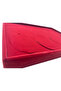 Suede Fabric Burgundy 34-24 cm Pedestal Necklace Display Stand with 8 Pads - 2