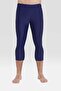 Mens Swim Leggings 3/4 Length - Navy