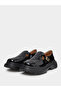Black Patent Leather Mary Jane Shoes - 3