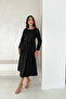 Women Backless Long Sleeve Midi Dress Nbk4311 - 4