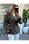 Khaki Jade Short Trench - 9609 - 3