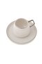Saturn Platin Set mit 6 Kaffeetassen - 5