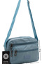 Water-Resistant Fabric Women's Shoulder Bag Blue Crossbody Bag Si 3500 - 2