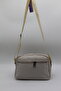 Water Resistant Fabric Women's Shoulder Bag Beige Crossbody Bag - 7