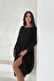 Women Backless Long Sleeve Midi Dress Nbk4311 - 3