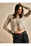 Women's Buttoned Basic Knitwear Cardigan - 4