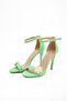Perla Glittery Detachable Buckle Detailed Heeled Shoes - 4