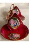Picture Landscape Porcelain Hand Painted 2-Piece Coffee Cup Set (No Refund)