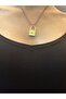 21 cm Steel Lock End Women's Necklace