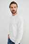 Striped Crew Neck Knitwear Sweater - 4