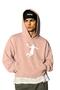 3-Ply Combed Cotton Basketball Playing Printed Unisex Hooded Sweatshirt