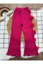 Girls' Floral Detail Flared Leg Set - 4