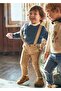 Boy's Velvet Trousers Beige - 2