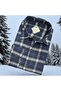 Classic 100% Cotton Long Sleeve Anti-Sweat Winter Flannel Fabric Brown Shirt (Regular Fit) - 2
