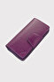 Lobby Genuine Leather Plum Portfolio Women's Wallet