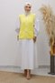 Buttoned Knitwear Sweater Tsd250221 Yellow - 3