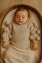 Birthday-Wedding-Christmas Baby Seamless Oversize Pompom Knit Sweater