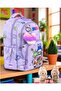 Girl's Primary School Orthopedic Bubu 3-Piece Bag Set with 3 Compartments, Water Bottle Compartment, Foil-Lined, Lunch Compartment and Pen Holder 538 - 3