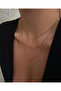 Pink Zircon Stone Steel Necklace