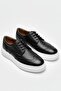 Black 100% Genuine Leather Ultra Comfortable Men's Casual Shoes Luass27Al0049 - 4
