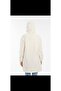 Women's Hooded Zippered Long Welsoft Plush Cardigan with Elasticated Sleeves
