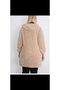 Women's Hooded Zippered Long Welsoft Plush Cardigan with Elasticated Sleeves - 2